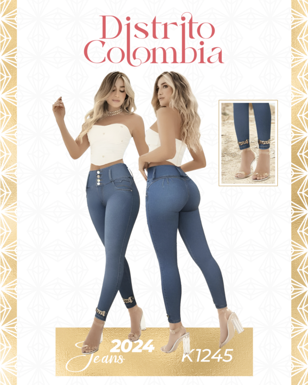 Jeans Colombiano Levantapompas